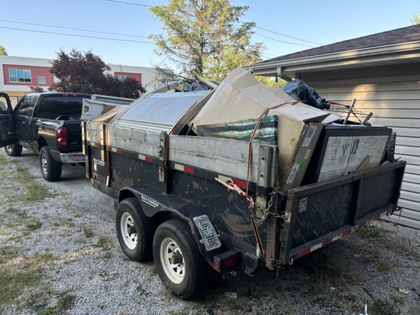 Trailer full of Junk Removal